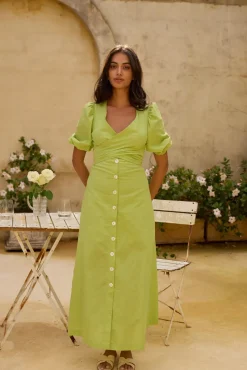 Remi Rounds Maxi Dress Green