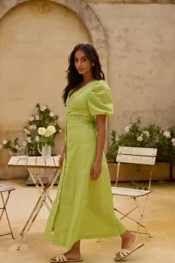 Remi Rounds Maxi Dress Green