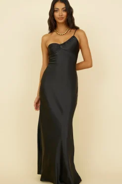 Repeat This Midi Dress Black