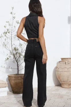 RIDERS BY LEE Hi Wide Leg Jean Vintage Black