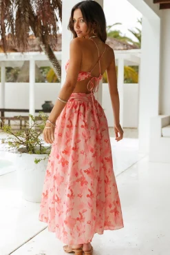 Right Choices Maxi Dress Pink