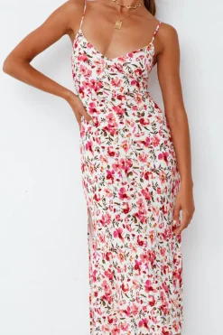 Rosy Cheeks Midi Dress