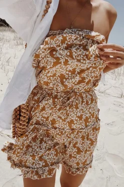 Run Away Dress Mustard