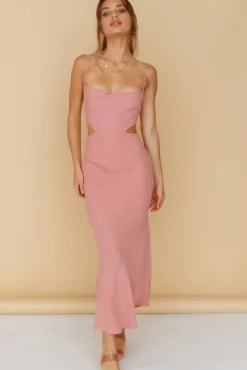 Running To You Maxi Dress Blush