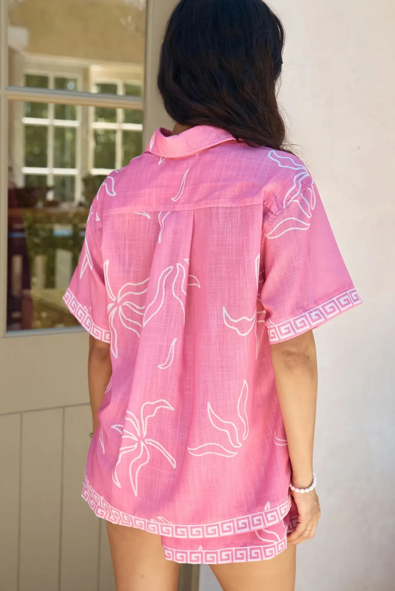 Sailing Ahead Shorts Pink