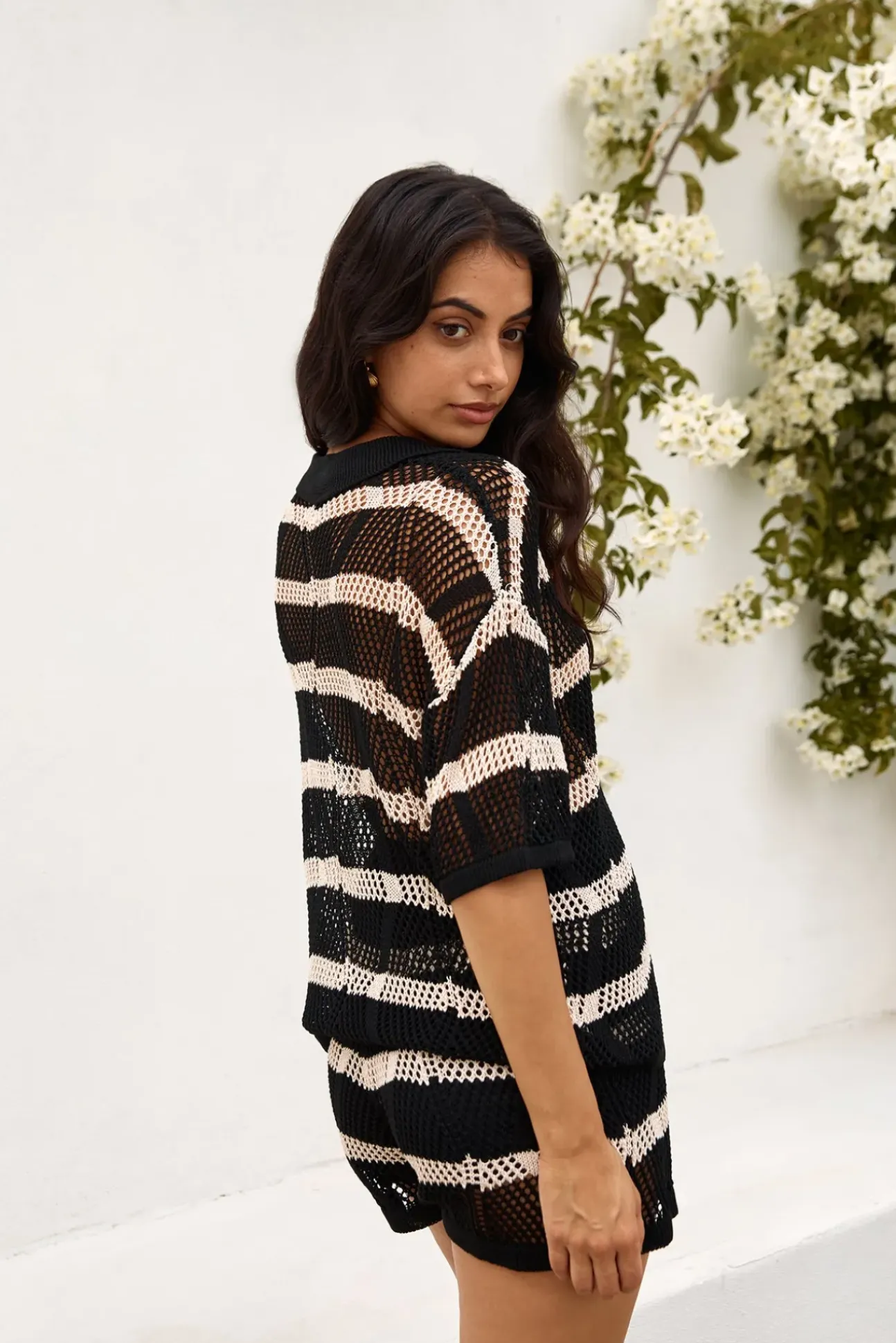 Sailing Seas Knit Set Black
