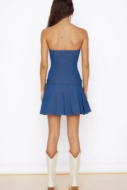 Sandcastle Dreams Dress Denim