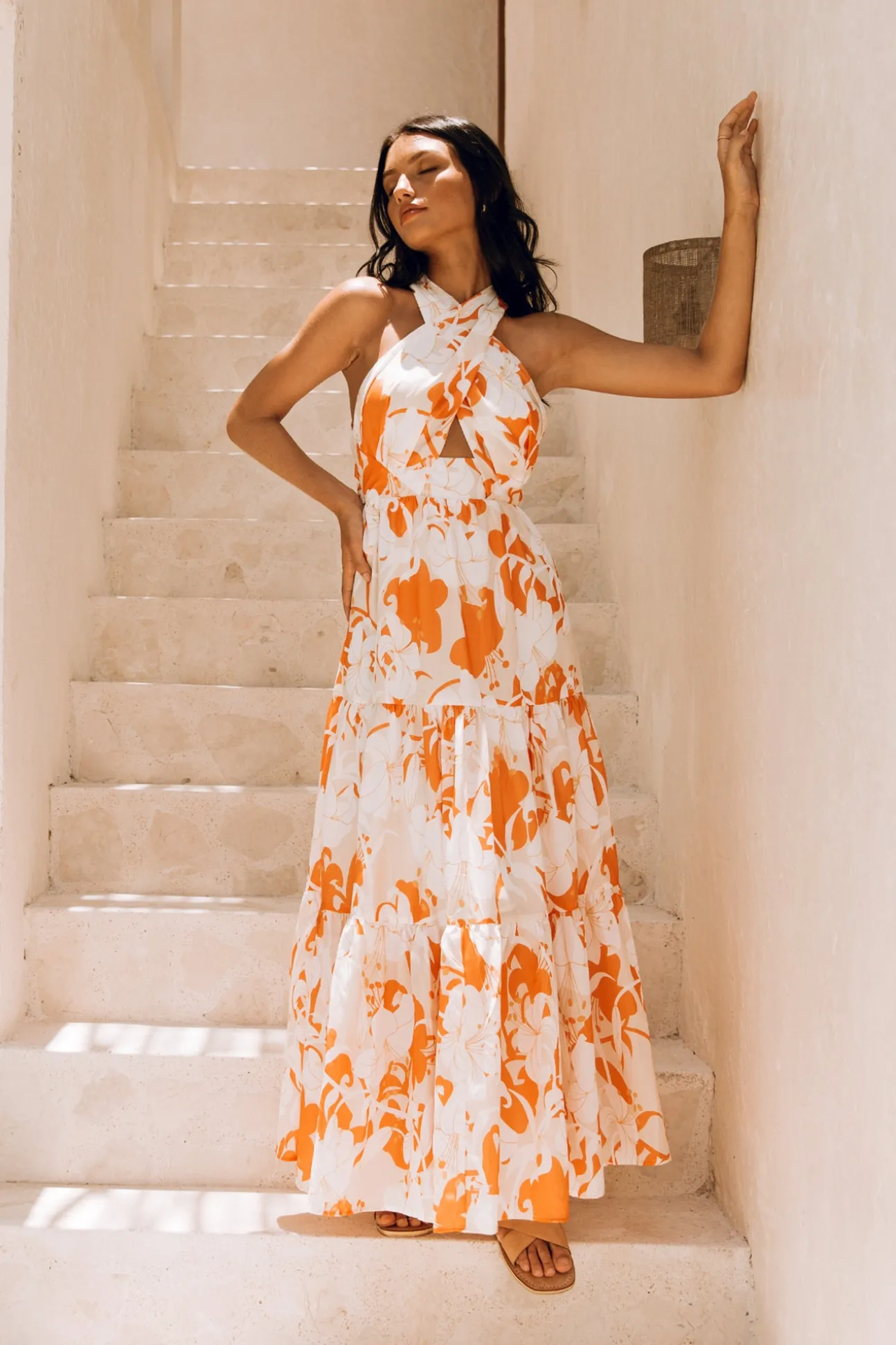 Sandy Beaches Maxi Dress
