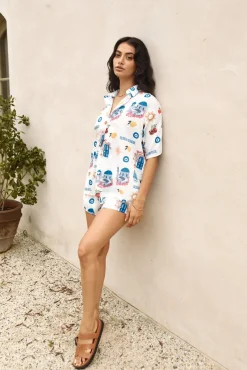 Santorini Summer Set Blue