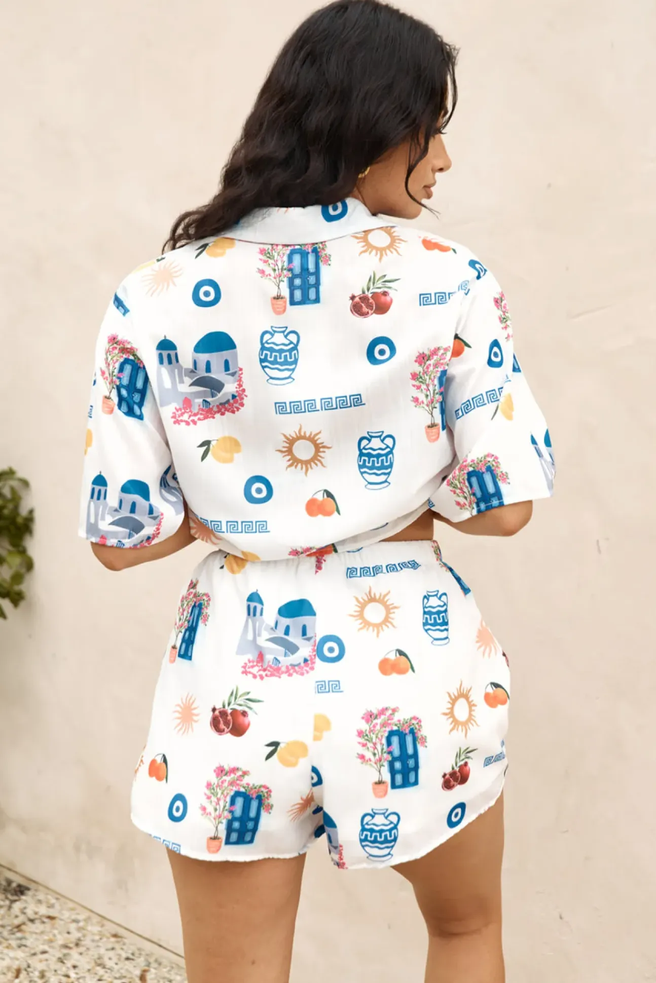 Santorini Summer Set Blue