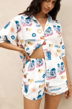 Santorini Summer Set Blue