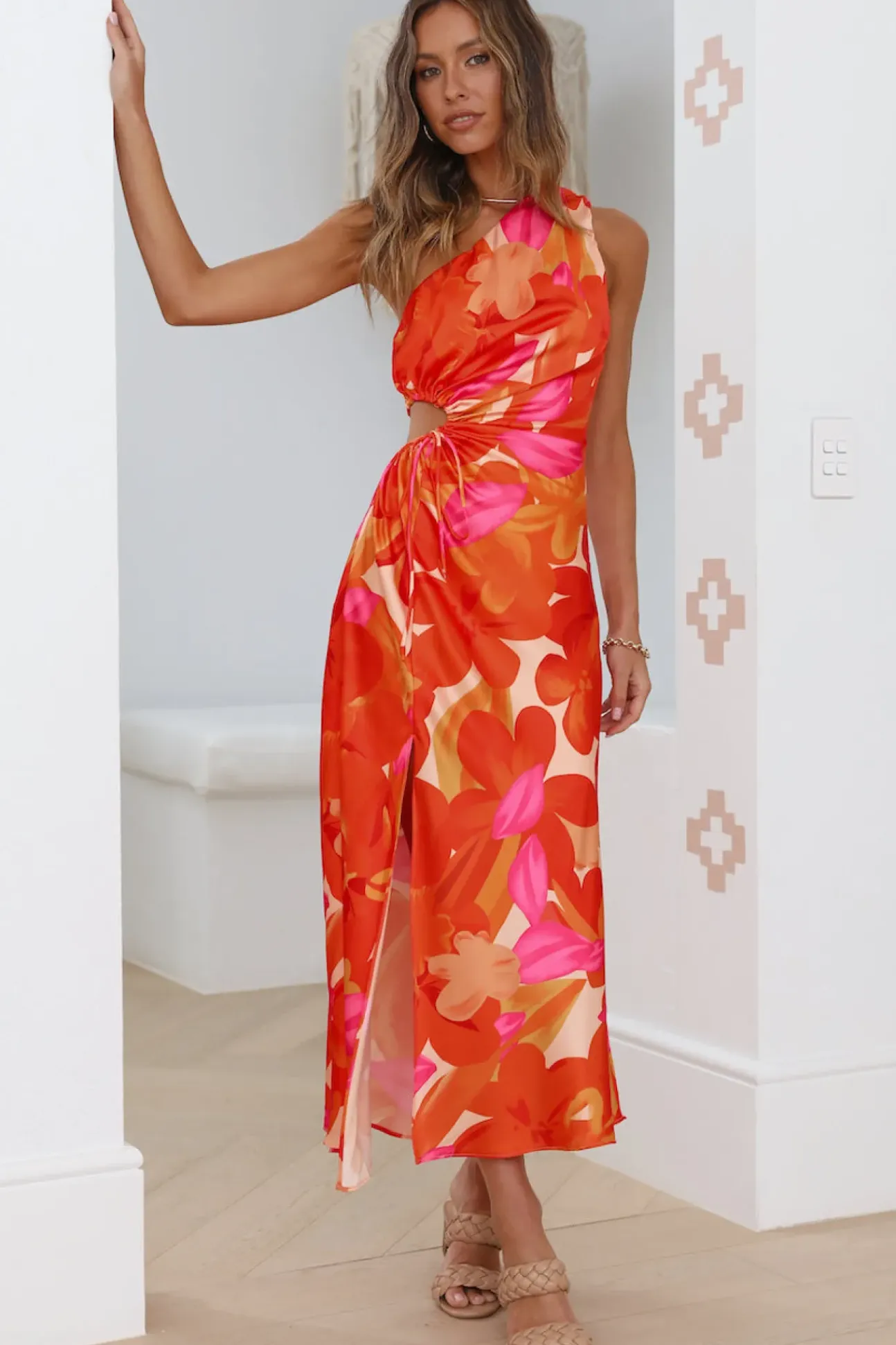 Save Me A Dance Maxi Dress Orange