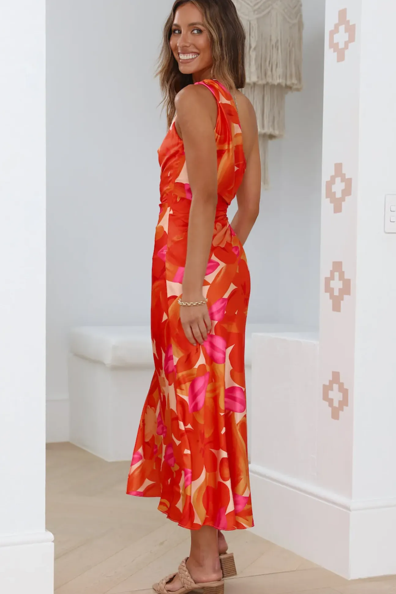Save Me A Dance Maxi Dress Orange