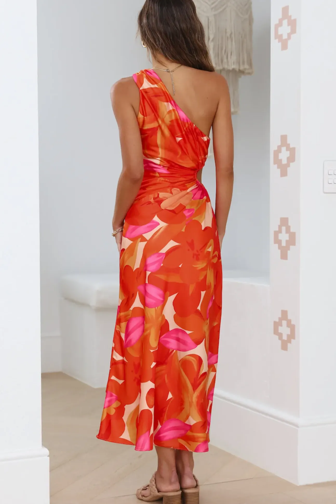 Save Me A Dance Maxi Dress Orange