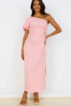Say Goodbye Maxi Dress Pink