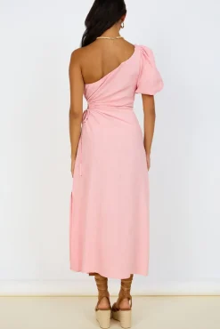 Say Goodbye Maxi Dress Pink