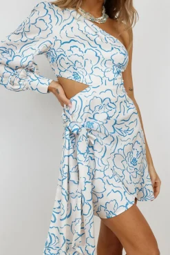 Scenic Route Dress Blue