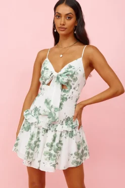 Seaside Dreaming Dress Green