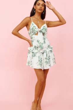 Seaside Dreaming Dress Green