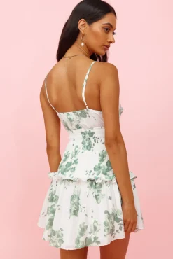 Seaside Dreaming Dress Green