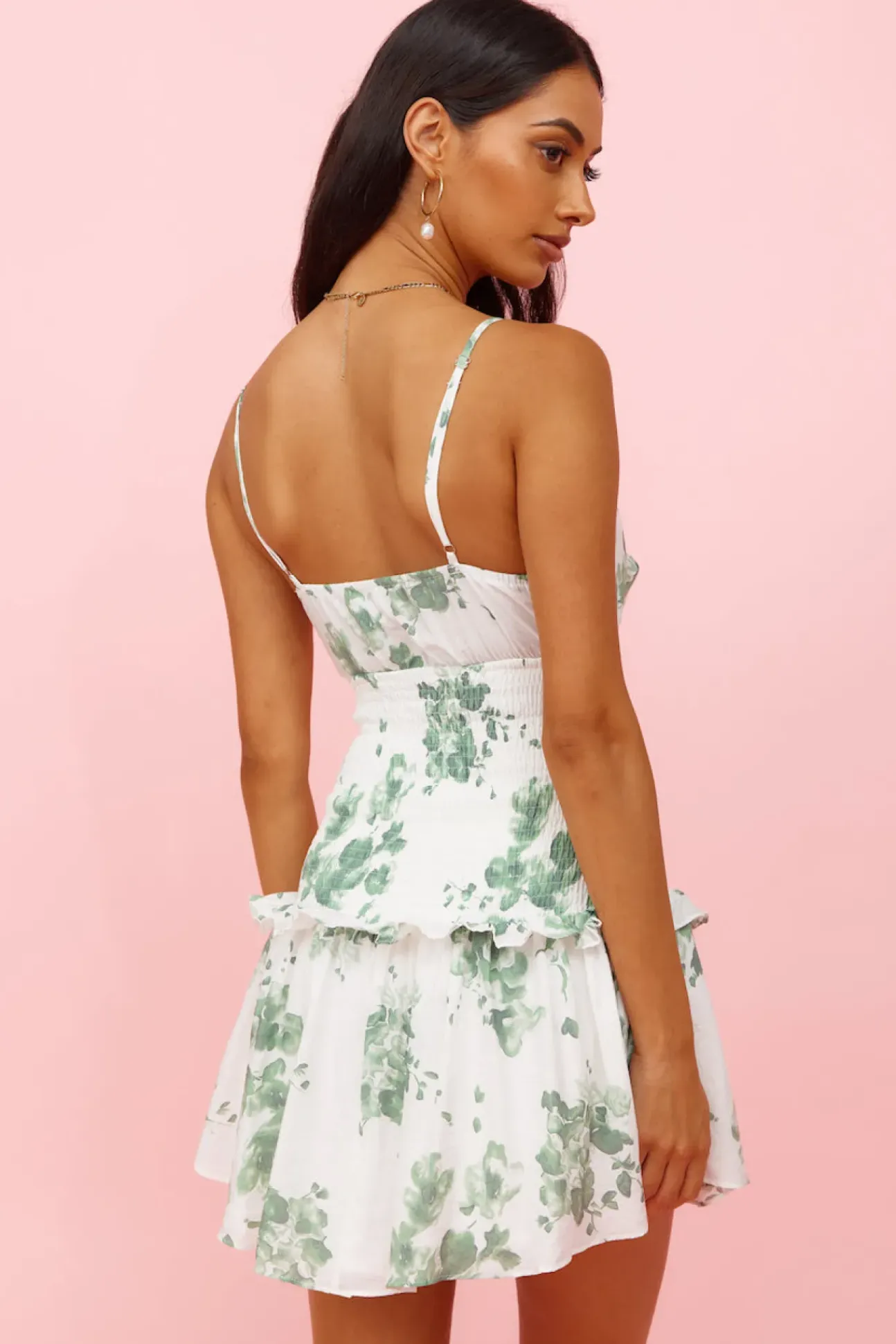 Seaside Dreaming Dress Green