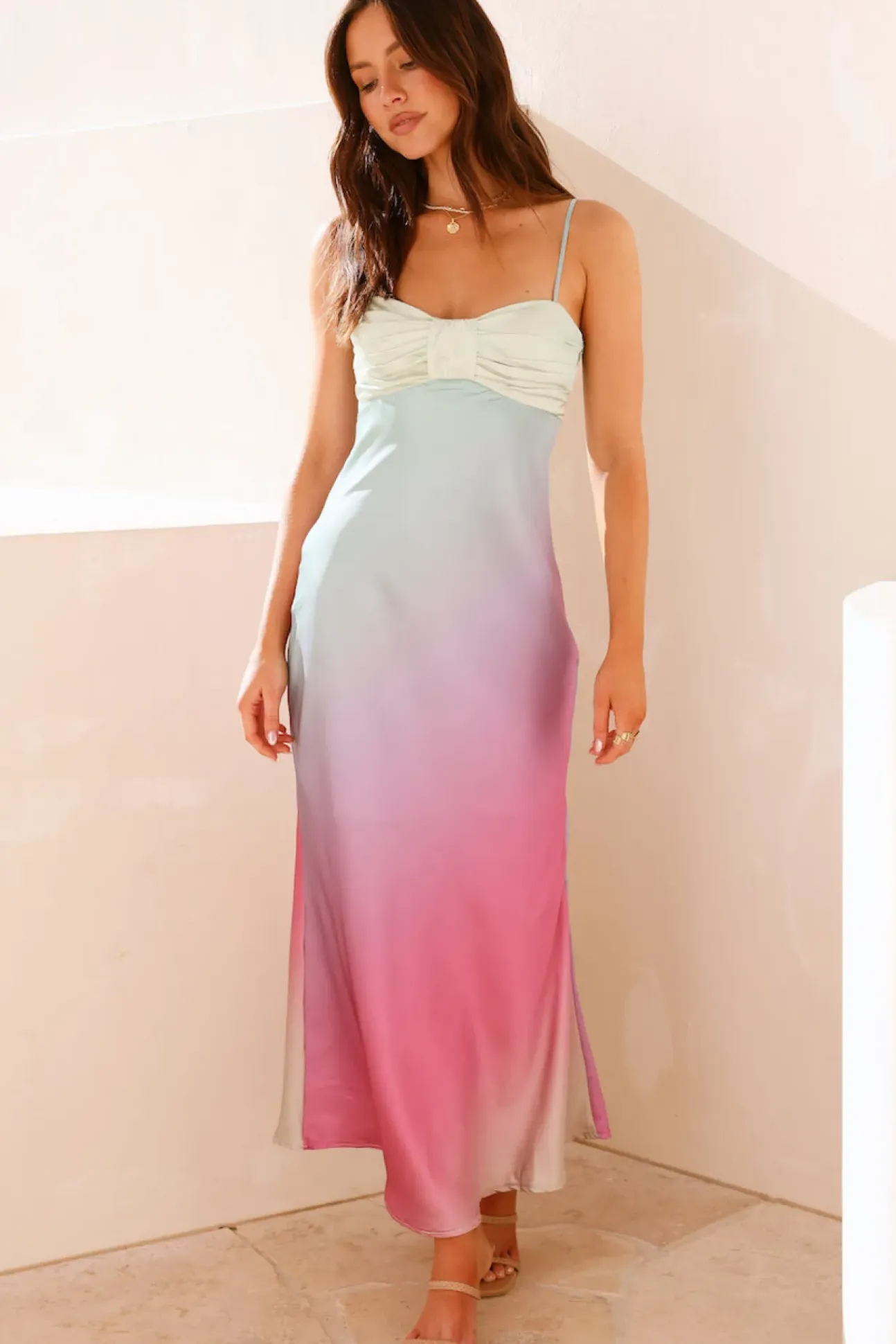 Seasons Change Maxi Dress Multi