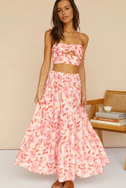 Secret Message Maxi Skirt