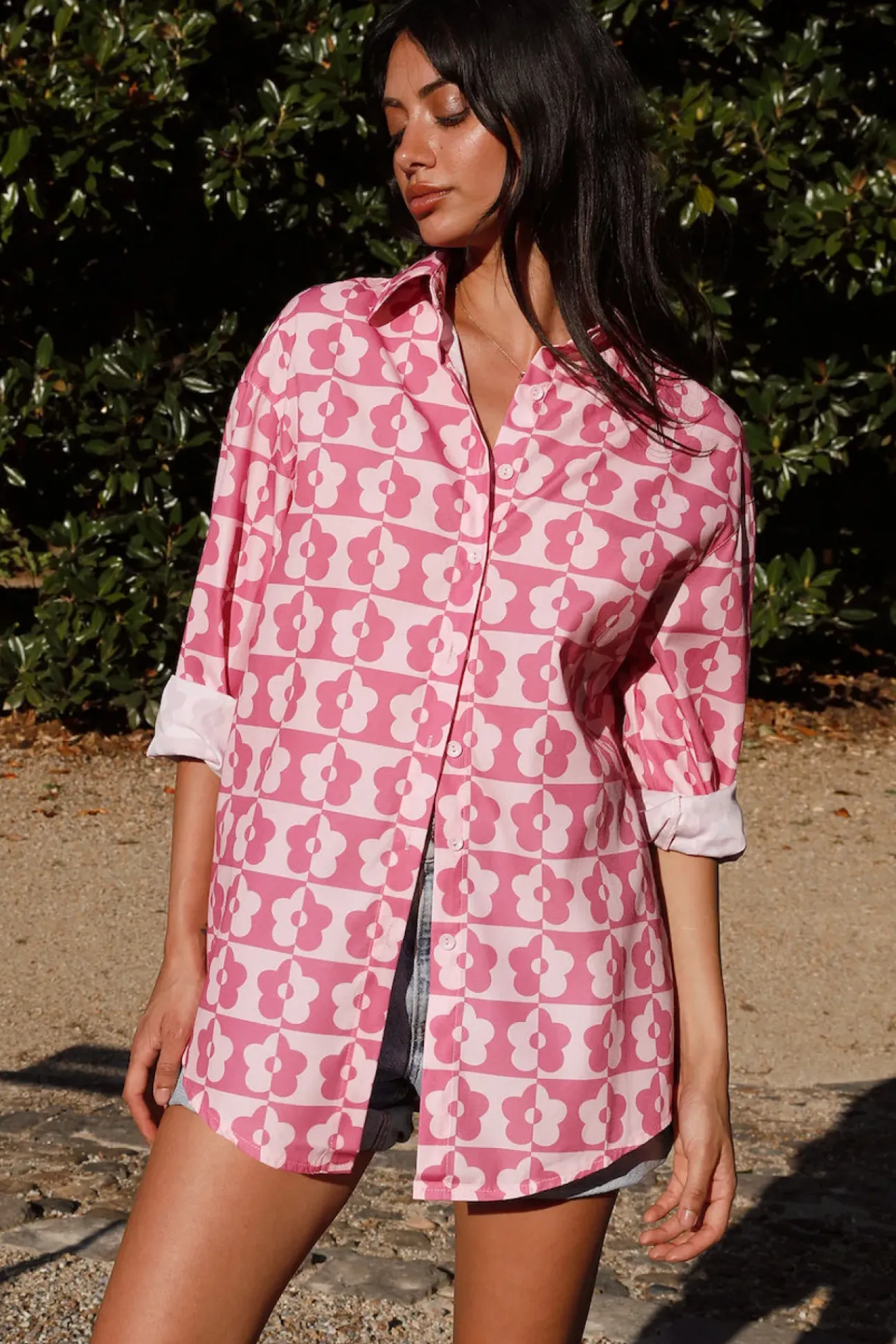Secrets Of Summer Shirt Pink