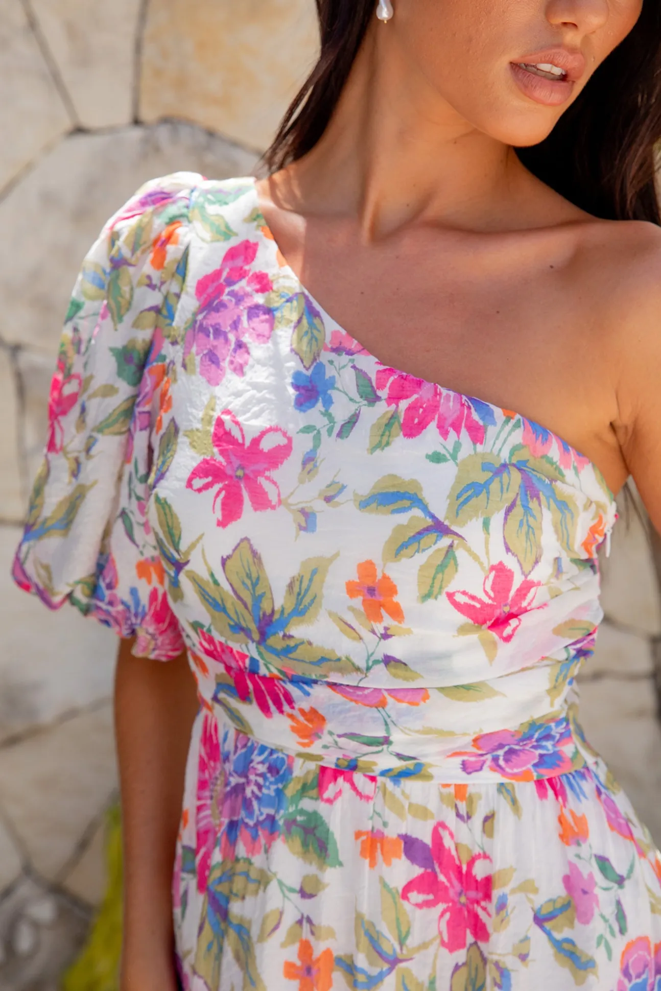 See You There Midi Dress Pink