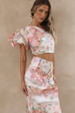 Serenity Crop Top Pink
