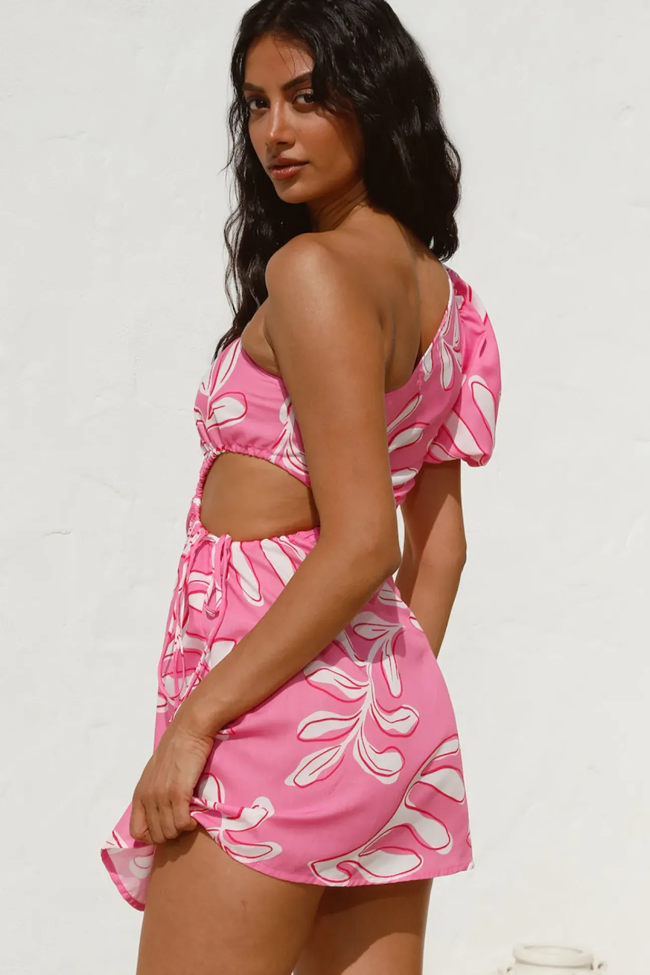 Settle In Mini Dress Pink