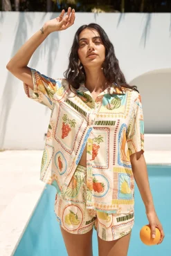 SEVEN WONDERS Agata Shirt Agata Print