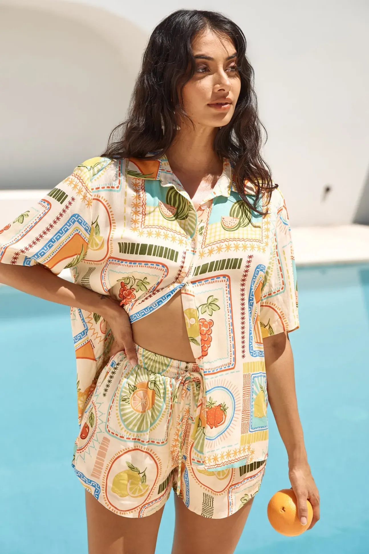 SEVEN WONDERS Agata Shirt Agata Print