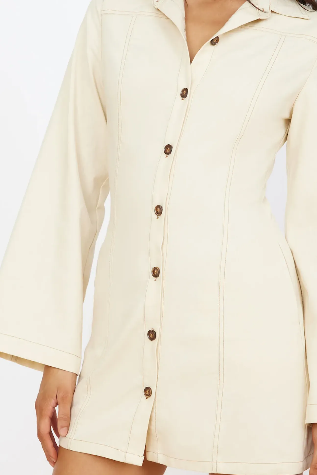 SEVEN WONDERS Bonny Mini Dress Sand