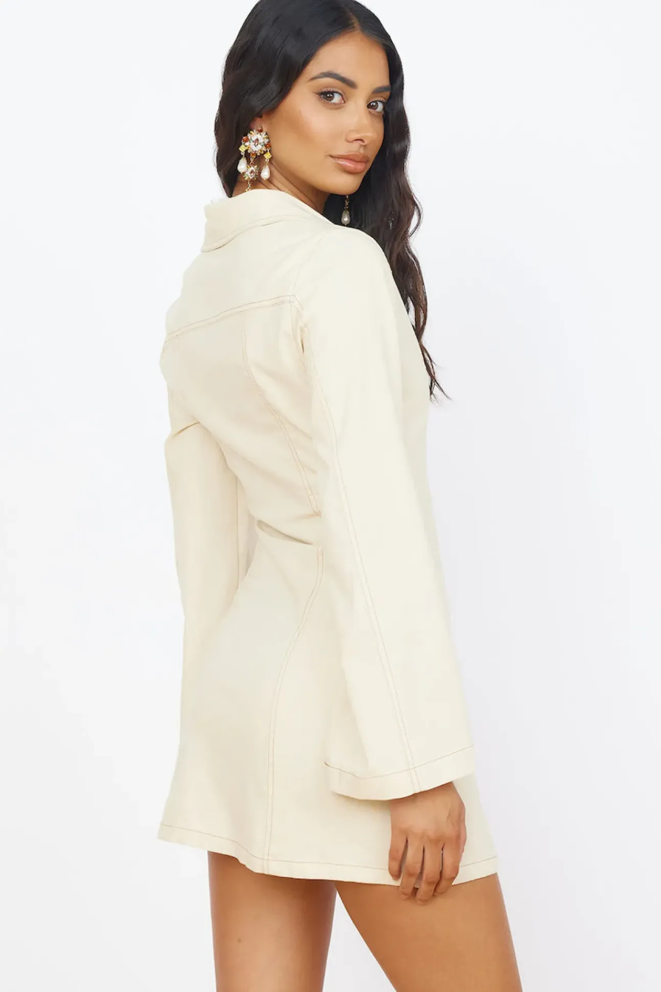 SEVEN WONDERS Bonny Mini Dress Sand