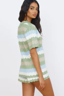 SEVEN WONDERS Cam Shirt Sage