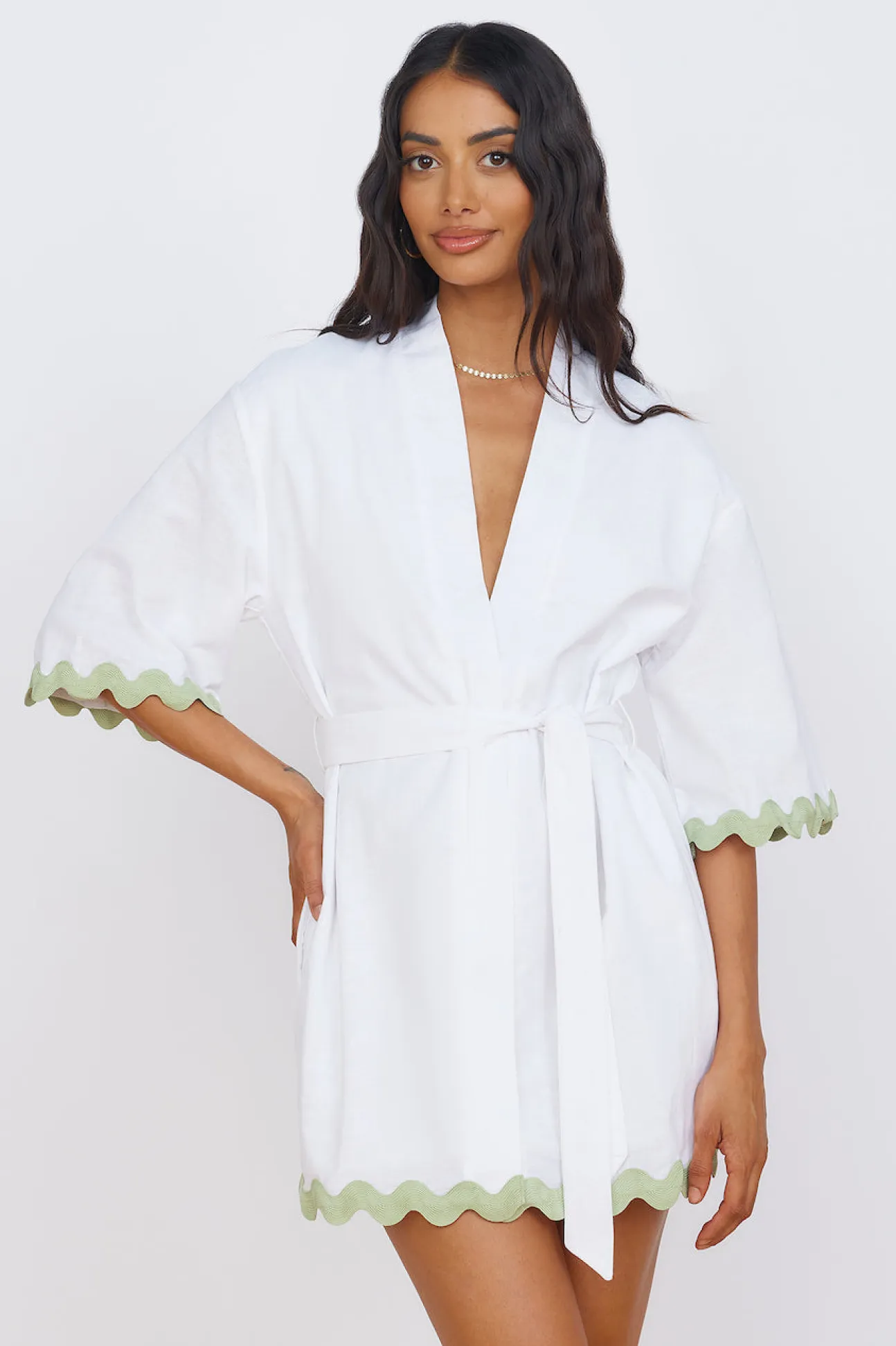 SEVEN WONDERS Harry Mini Dress White
