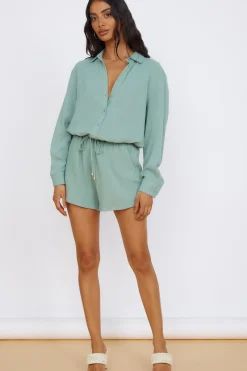 SEVEN WONDERS Kiana Shirt Sage