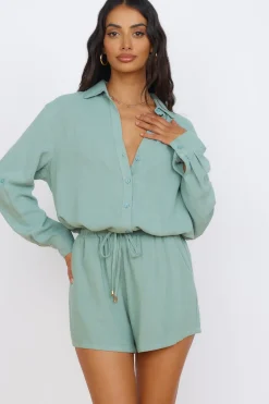 SEVEN WONDERS Kiana Shirt Sage
