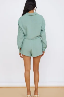 SEVEN WONDERS Kiana Shirt Sage