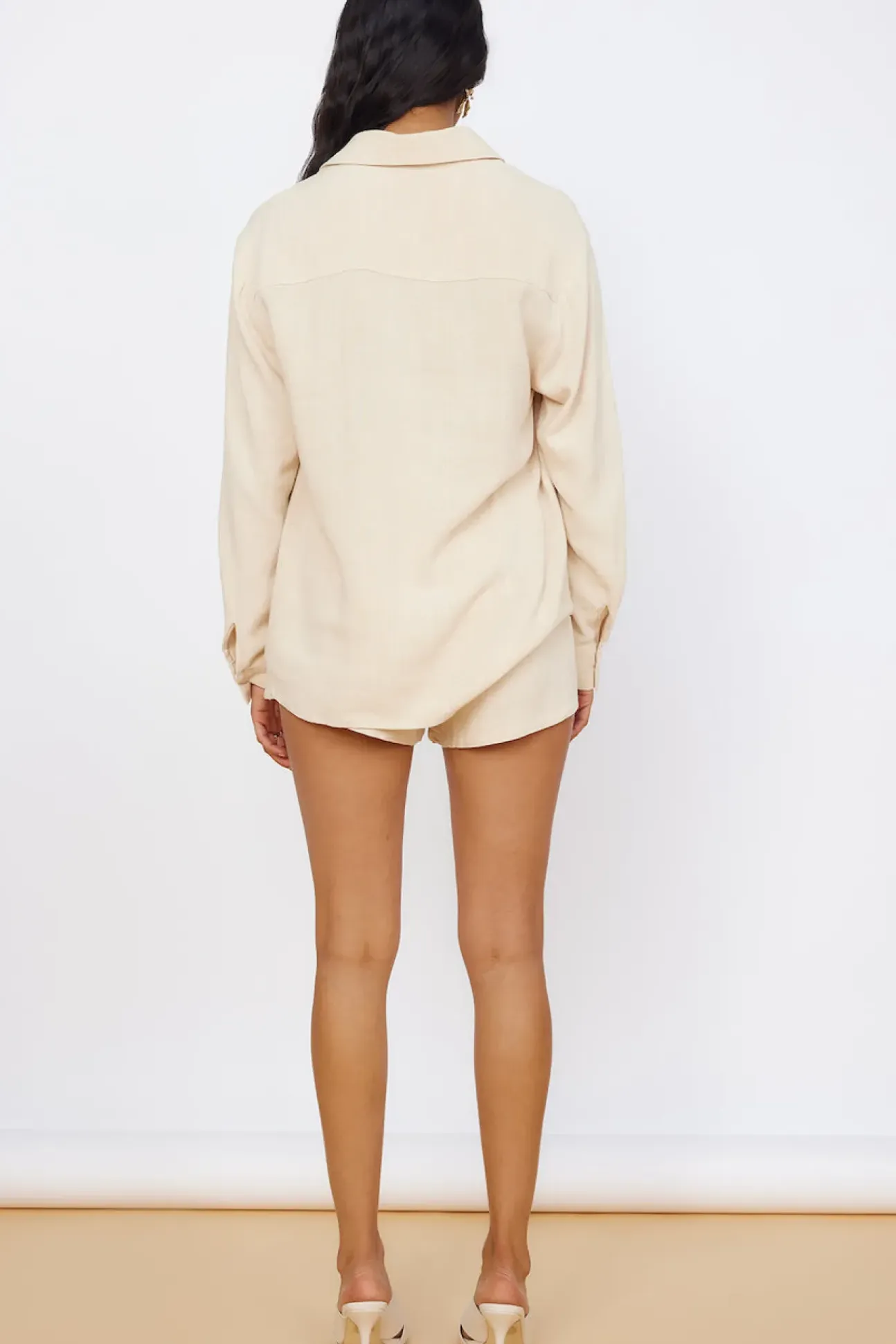 SEVEN WONDERS Kiana Shirt Sand
