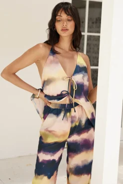 SEVEN WONDERS Oasis Top Purple