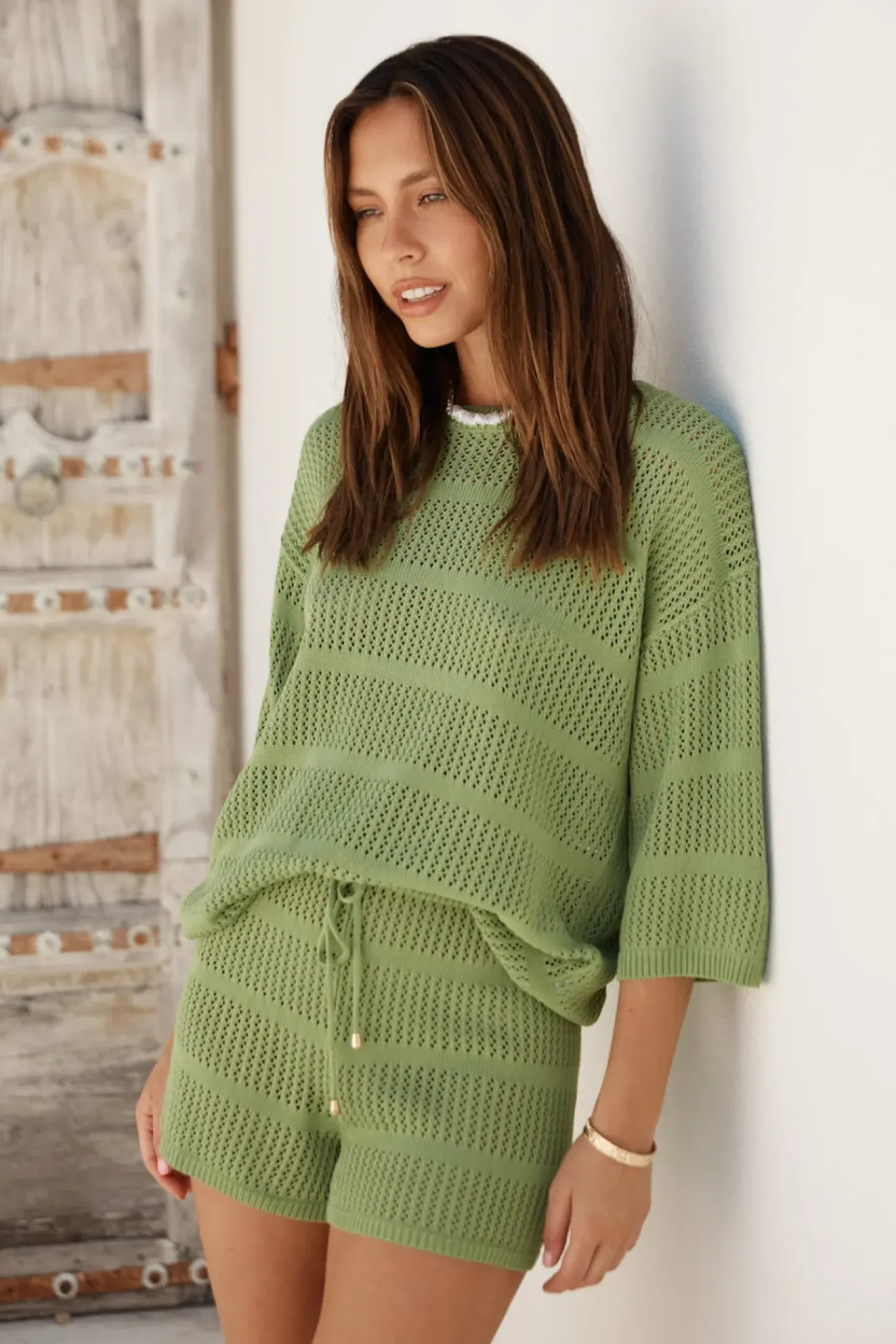 SEVEN WONDERS Samia Top Apple