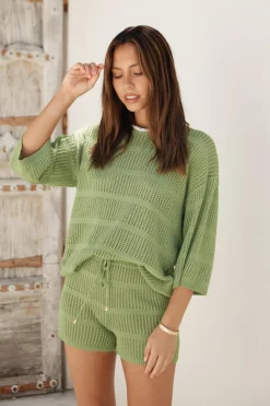 SEVEN WONDERS Samia Top Apple