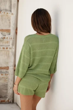 SEVEN WONDERS Samia Top Apple