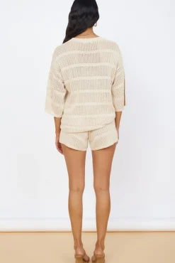 SEVEN WONDERS Samia Top Sand