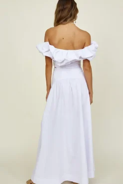 SEVEN WONDERS Savannah Maxi Skirt White