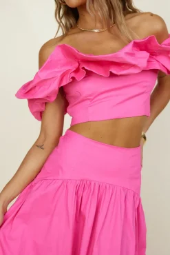 SEVEN WONDERS Savannah Top Fuchsia