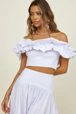 SEVEN WONDERS Savannah Top White