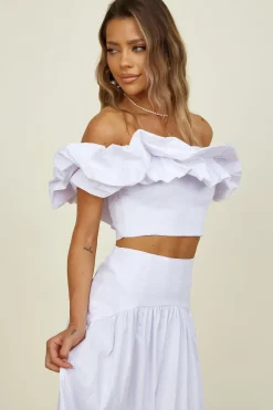 SEVEN WONDERS Savannah Top White